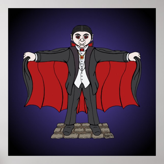 Poster Vampiro/Drácula (Frente)