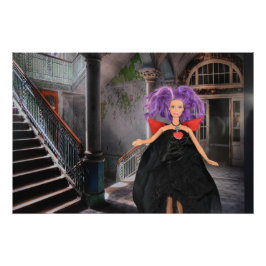 Pôster Vampiro em casa.