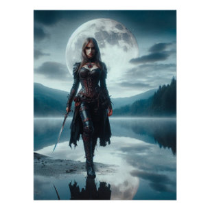 Pôster Vampiro feminino