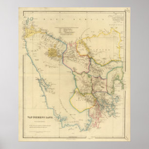 Poster Van Diemens Terra