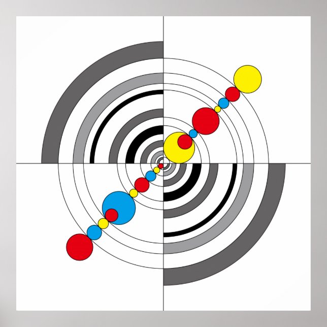 Poster van drian bubble art (Frente)