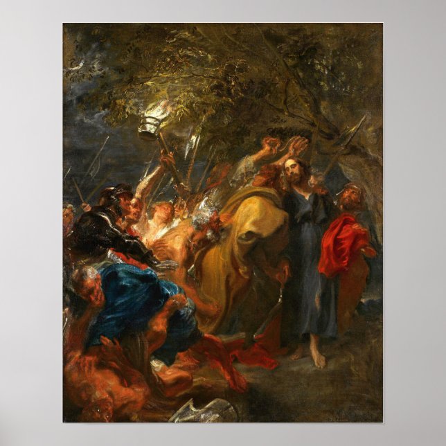 Poster Van Dyck - A Traição Do Cristo (Frente)
