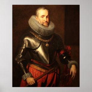 Poster Van Dyck - Ambrogio Spinola Mostra Pintor de Corte