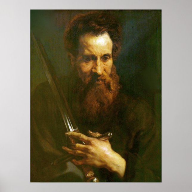 Poster Van Dyck - Apóstolo Paulo (Frente)