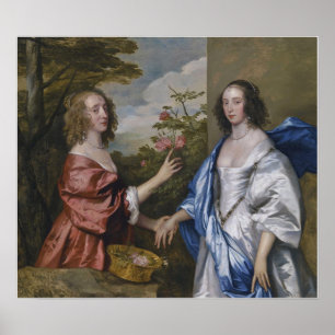 Poster Van Dyck - As Irmãs Cheeke