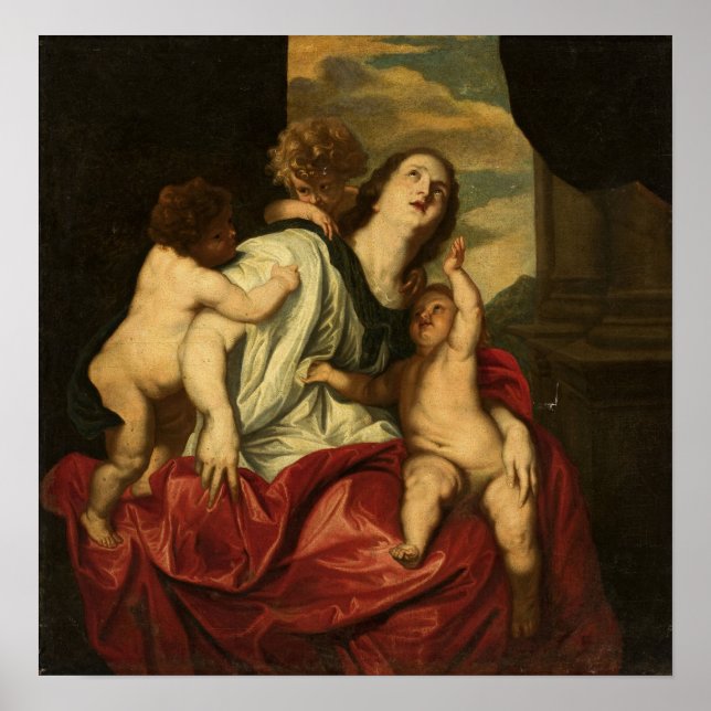Poster Van Dyck - Caridade (Frente)