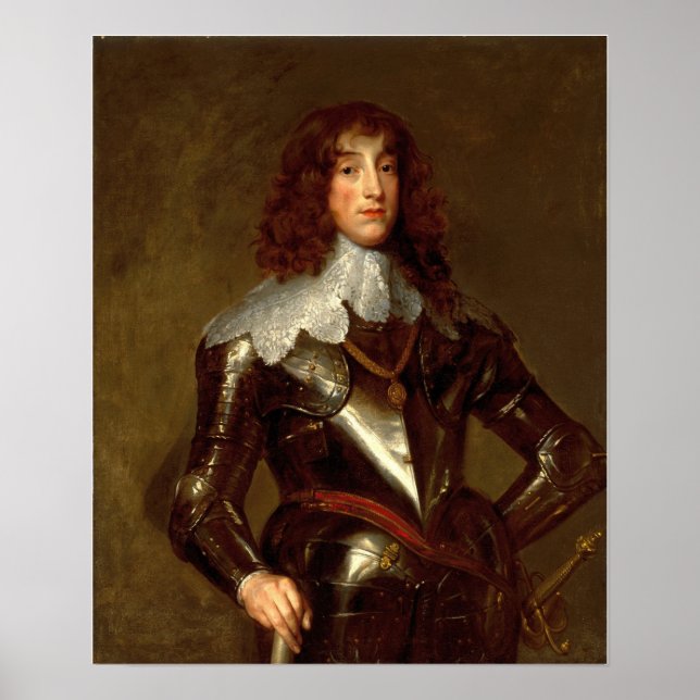Poster Van Dyck - Carlos Luís Eleitor Palatino (Frente)