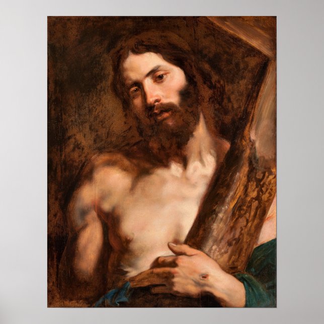 Poster Van Dyck - Carregando Do Cristo A Cruz (Frente)