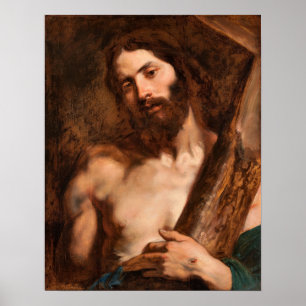 Poster Van Dyck - Cristo Carregando a Cruz