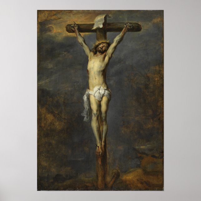 Poster Van Dyck - Cristo Na Cruz (Frente)