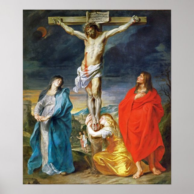 Poster Van Dyck - Crucificação (Frente)