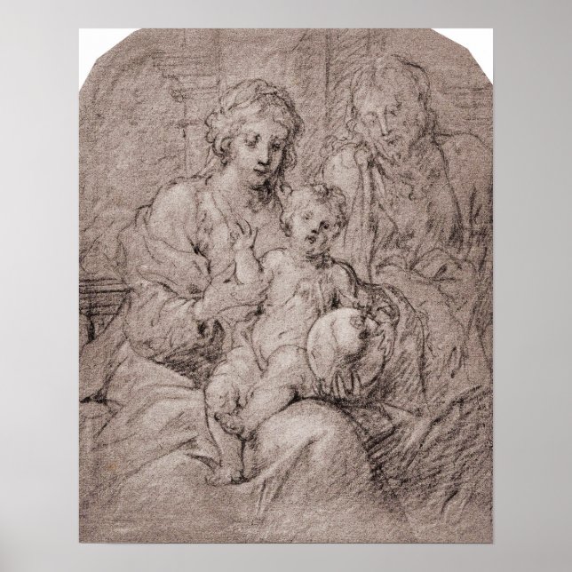 Poster Van Dyck - Esboço (Frente)