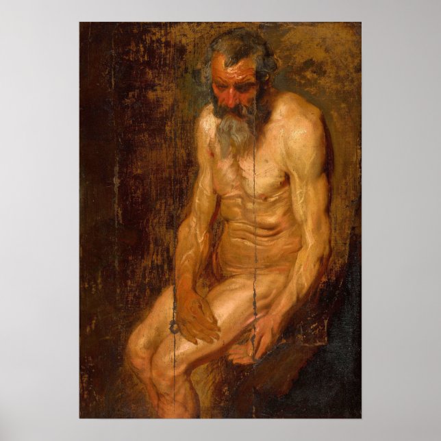 Poster Van Dyck - Figura Study (Frente)