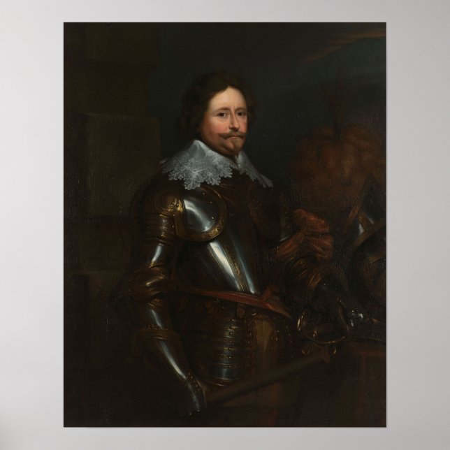 Poster Van Dyck - Frederik Hendrik Prince (Frente)