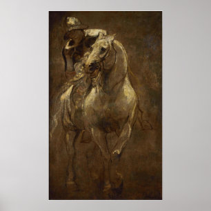 Poster Van Dyck - Homem em Horseback