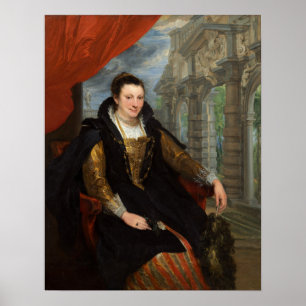 Poster Van Dyck - Isabella Brant
