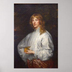 Poster Van Dyck - James Stuart Louvre