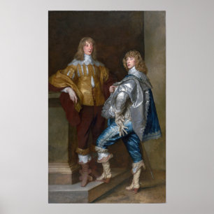 Poster Van Dyck - John Stuart E O Irmão Bernard Stuart