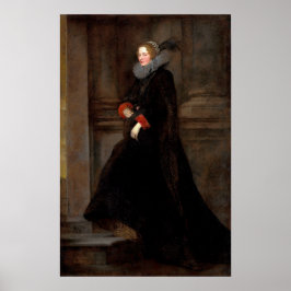 Poster Van Dyck - Marquesa Geronima Spinola