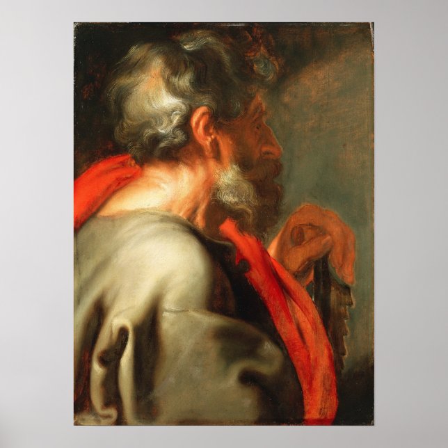 Poster Van Dyck - O Apóstolo Simão (Frente)