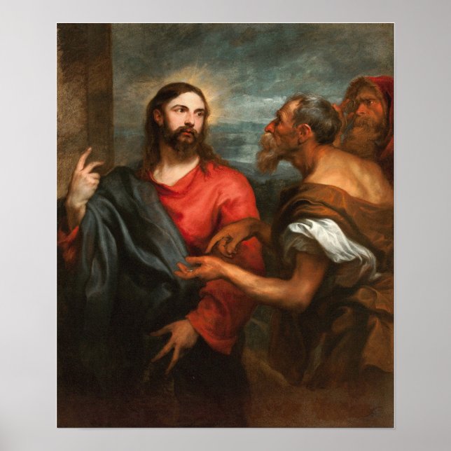Poster Van Dyck - O Tributo Dinheiro (Frente)