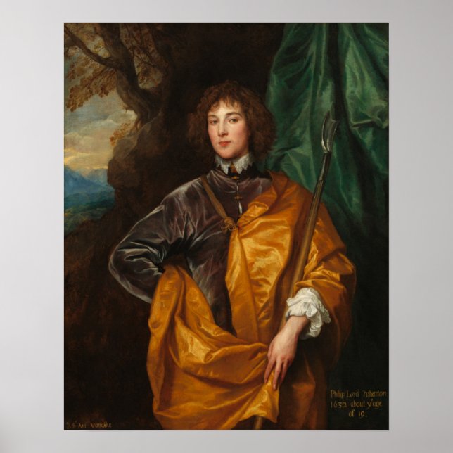 Poster Van Dyck - Philip Lord Wharton (Frente)