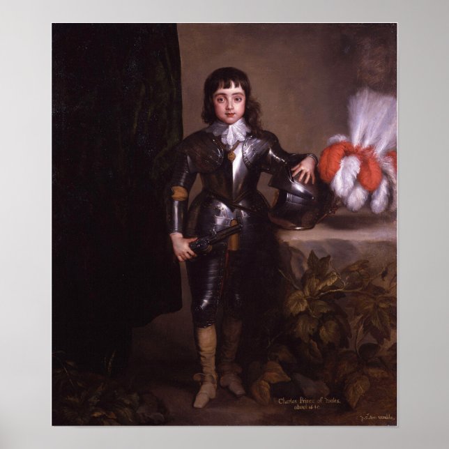 Poster Van Dyck - Rei Carlos II (Frente)