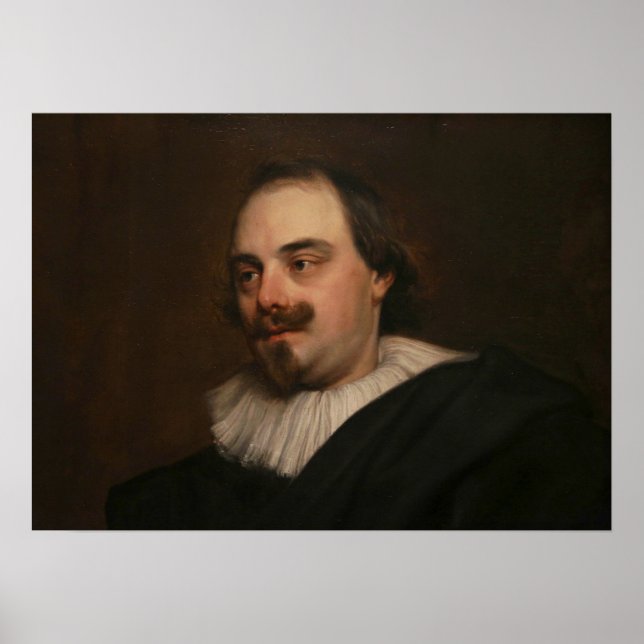 Poster Van Dyck - Retrato De Peeter Stevens (Frente)
