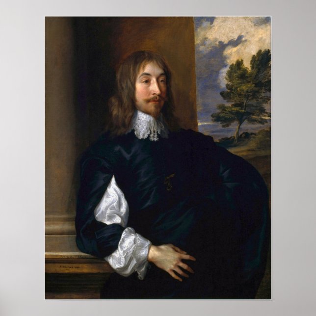 Poster Van Dyck - Retrato De Sir William Killigrew (Frente)