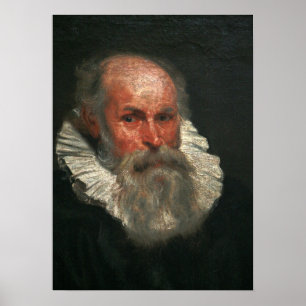 Poster Van Dyck - Retrato Do Velho Homem