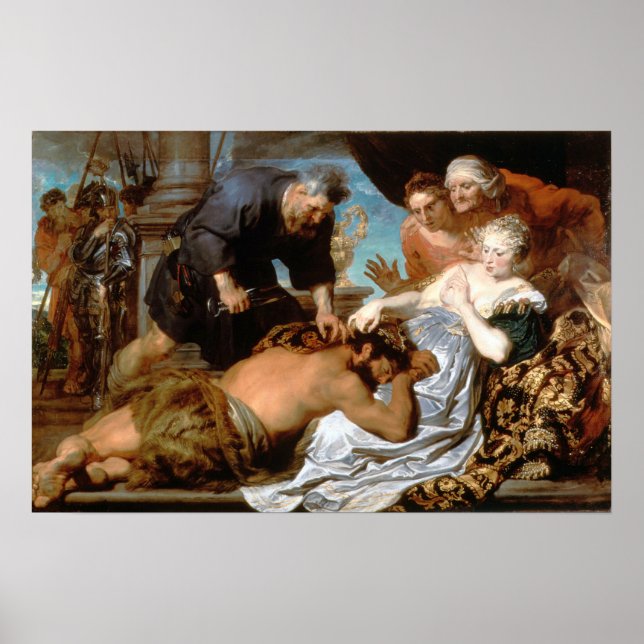Poster Van Dyck - Samson E Delilah (Frente)