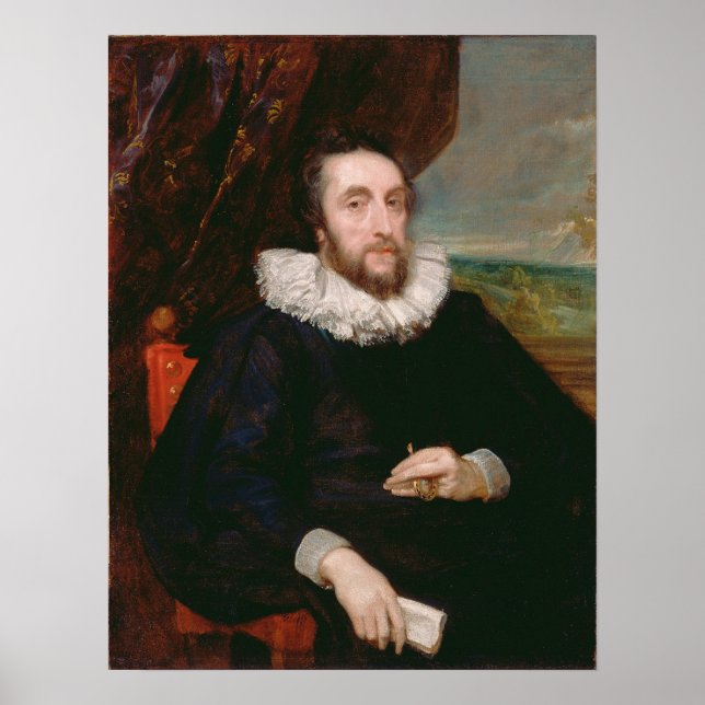 Poster Van Dyck - Thomas Howard Second Earl Of Arundel (Frente)