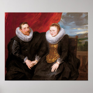 Poster Van Dyck - Um Casal Casado