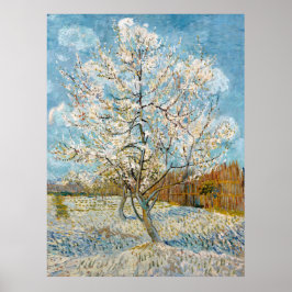 Poster Van Gogh, A Árvore Rosa Pêssego, 1888