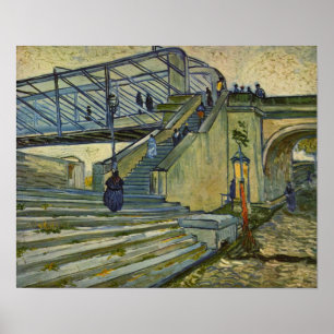 Pôster Van Gogh - a ponte em Trinquetaille