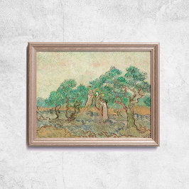Poster Van Gogh A Velha Arte Do Pomar-Oliva