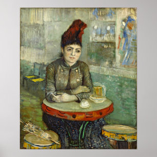Poster Van Gogh - Agostina Segatori No Cafe Le Tambourin