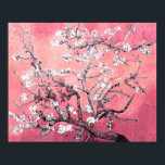Poster Van Gogh Almond Blossom cor-de-rosa<br><div class="desc">Peachy Pink Almond Blossoms Poster: Juntem suas paredes com a beleza encantadora dos Blossomas de Amêndoa de Vincent Van Gogh em nosso Poster de Almôndegas Pink/Pêssego Pêssego Pêssego. O trabalho de arte clássico assume uma nova dimensão contra um pano de fundo de tons de pêssego suaves/rosados, infundindo seu espaço com...</div>