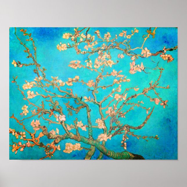 Poster Van Gogh Almond Blossoms (Frente)
