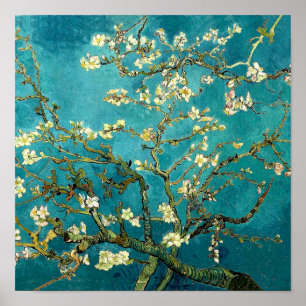Pôster Van Gogh Almond Blossoms Impressionismo Clássico