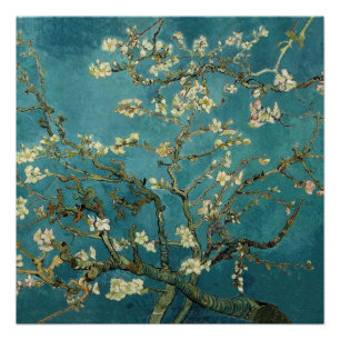 Pôster Van Gogh - Amendoeira em Flor