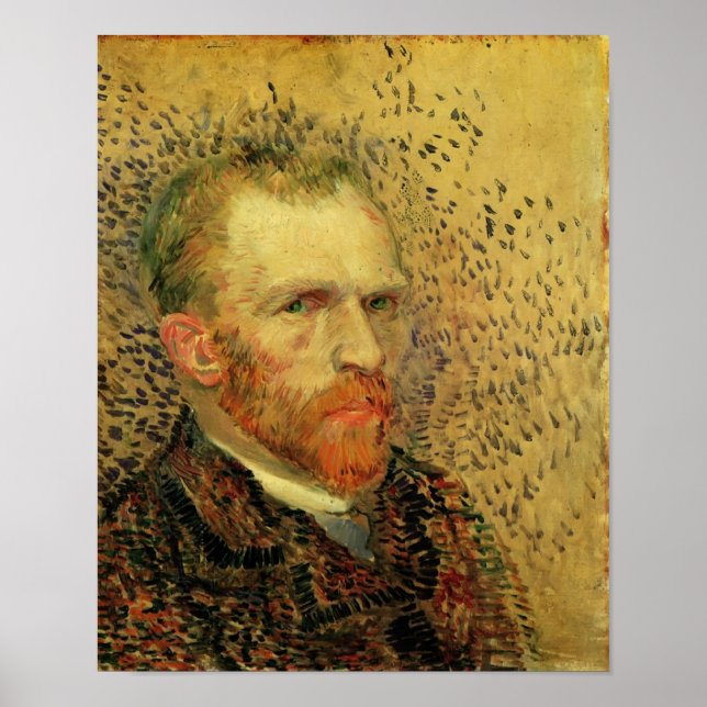 Pôster Van Gogh - Autorretrato (Frente)