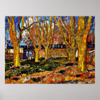 Van Gogh - Avenida das Árvores Aviárias
