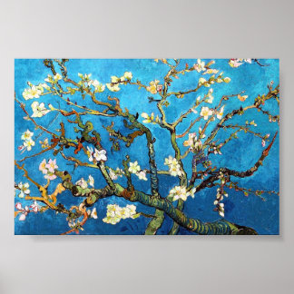 Poster Van Gogh Blossoming Almond Tree Fine Art