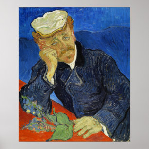 Poster Van Gogh - Dr. Paul Gachet