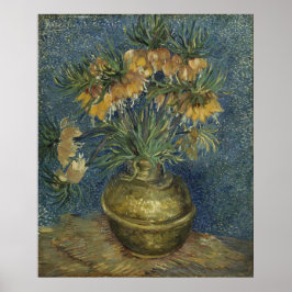 Pôster Van Gogh - Fritilárias Imperiais em um Vaso de Cob