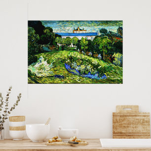 Poster Van Gogh - Jardim de Daubigny