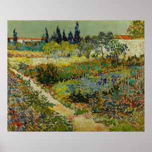 Poster Van Gogh - Jardim Em Arles