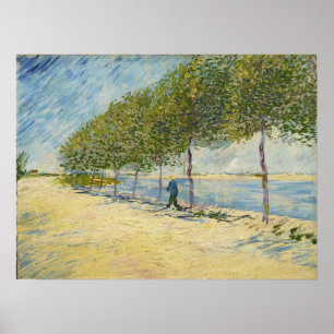 Poster Van Gogh - Langs De Seine