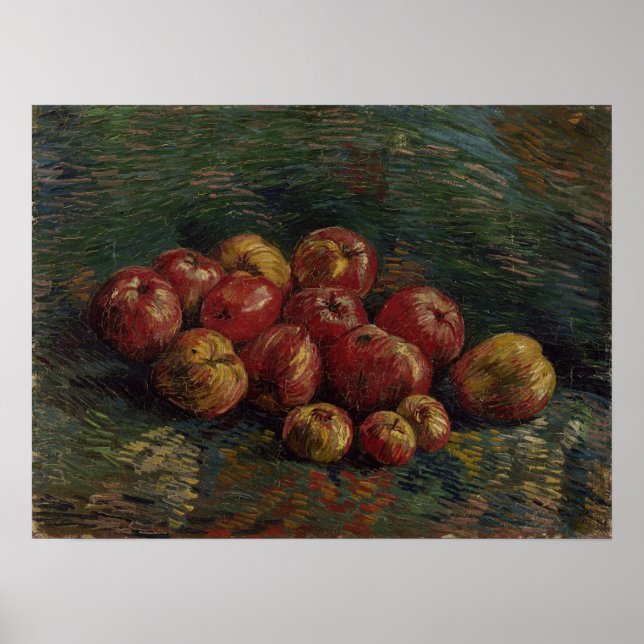 Poster Van Gogh - Maçãs (Frente)